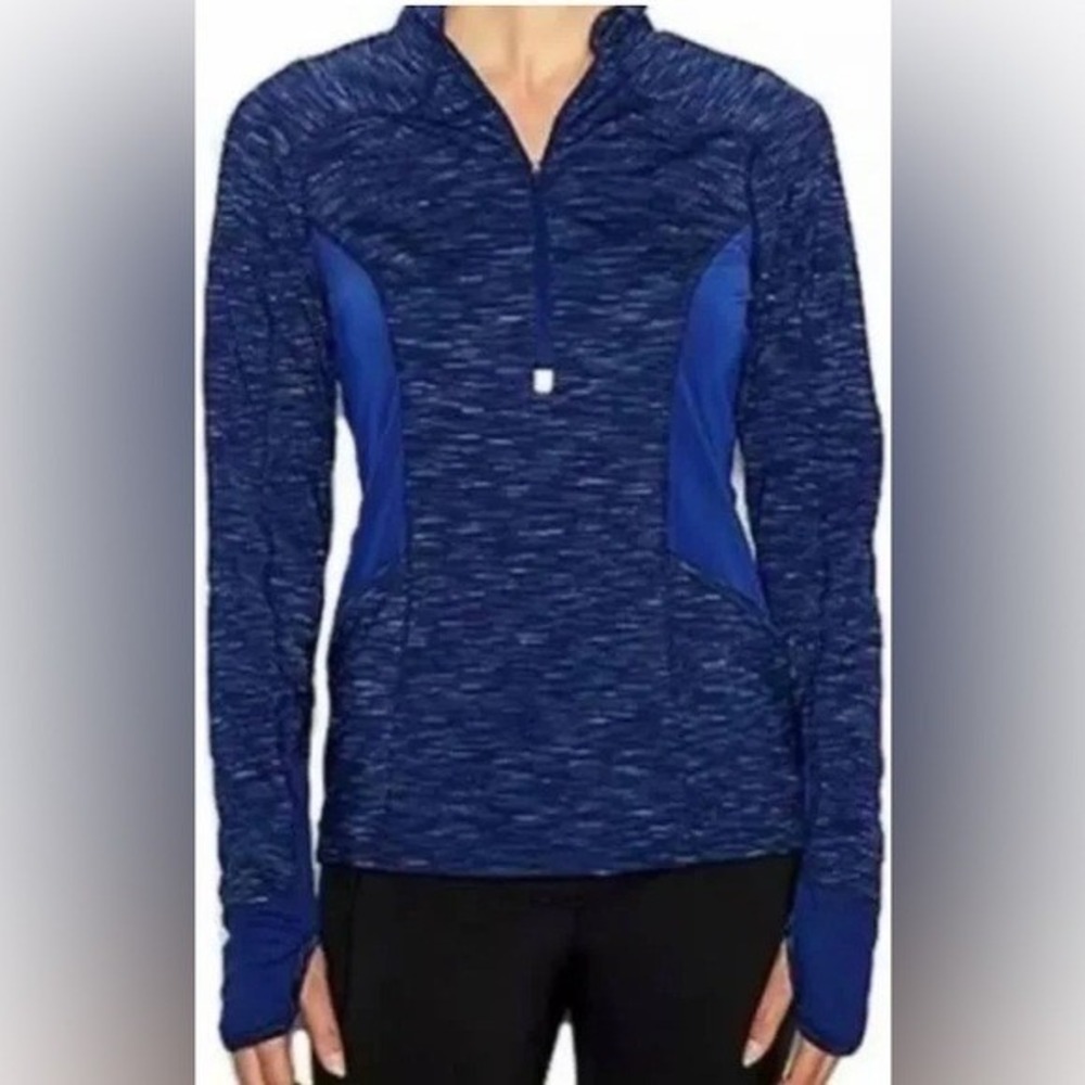 Lucy Tech Half-Zip Running Jacket Reflective Thum… - image 3